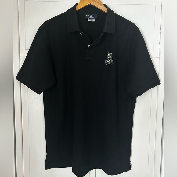 Psycho Bunny Anglo American Men’s Size XL Short Sleeve 100% Pima Cotton Polo - Picture 2 of 13